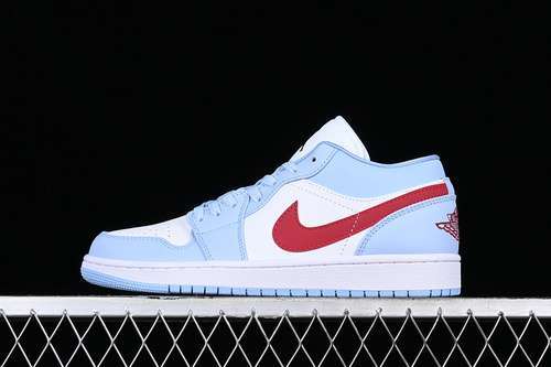 【260】[DC0774-164]-[AIR JORDAN 1 LOW WHITE/BLUE/RED]-[WOMAN:36-39]-[MAN:40-46]