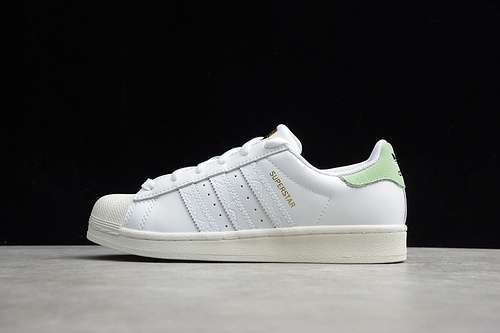 【280】[FW3571]-[SUPERSTAR SHOES WHITE/GREEN-METALLIC GOLD]-[WOMAN:36-39]-[MAN:40-45]