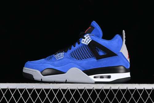 【630】[AIR JORDAN 4 RETRO EMINEM ENCORE BLACK/BLUE/GREY]-[MAN:40-50.5]