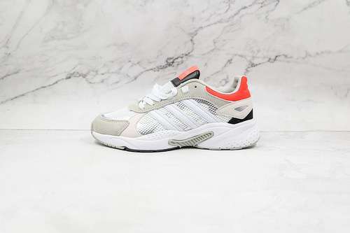 【260】[FY7822]-[NEO CRAZYCHAOS SHADOW SHOES CLOUD WHITE/GREY-SHOCK RED]-[WOMAN:36-39]-[MAN:40-45]