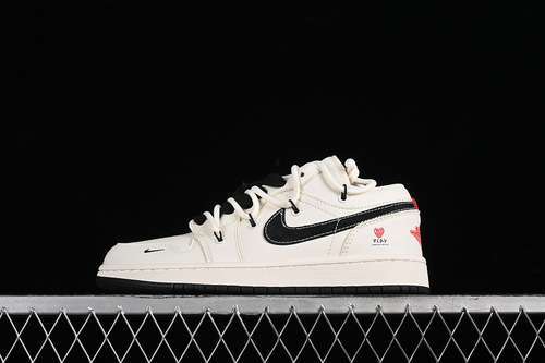 【380】[SJ9950-014]-[AIR JORDAN 1 LOW WHITE/BLACK/RED]-[WOMAN:36-39]-[MAN:40-45]