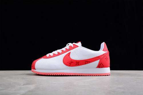 【230】[1A9VA7]-[CLASSIC CORTEZ NYLON PREN WHITE/WHITE/RED]-[WOMAN:36-39]-[MAN:40-44]