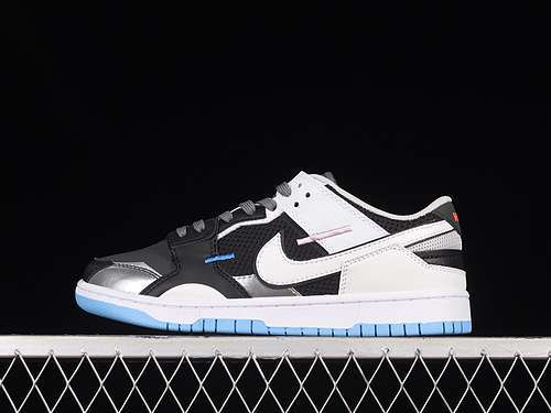 【380】[DN5381-001]-[SB DUNK LOW BLACK/NEUTRAL GREY/UNIVERSITY BLUE/WHITE]-[WOMAN:36-39]-[MAN:40-47.5]