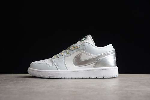 【300】[DX6070-101]-[AIR JORDAN 1 LOW SE TEAR-AWAY WHITE/WOLF GREY]-[WOMAN:36-39]-[MAN:40-46]