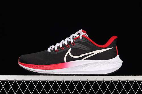 【280】[DQ7871-001]-[AIR ZOOM PEGASUS 39 BLACK/WHITE/UNIVERSITY RED]-[MAN:39-45]