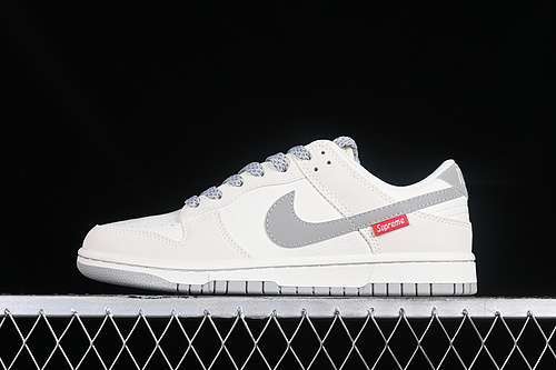 【360】[FC1688-145]-[SUPREME SB DUNK LOW GREY/OFF WHITE]-[WOMAN:36-39]-[MAN:40-45]