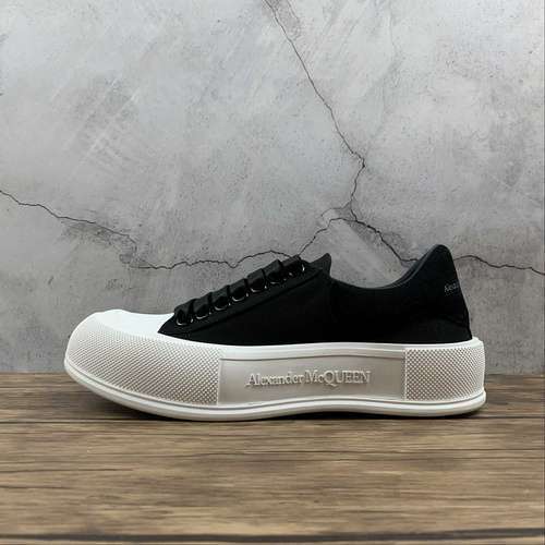 【420】[ALE*XANDER MCQUEEN SHOES WHITE/WHITE/BLACK]-[WOMAN:35-39]
