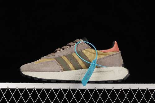 【280】[GX2169]-[RETROPY E5 SHOES SESAME/LEGACY GREEN/CHALKY BROWN]-[MAN:39-45]