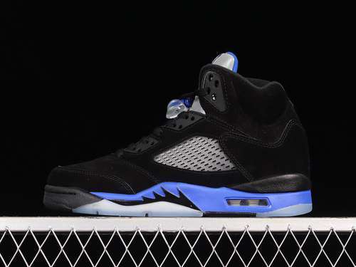 【320】[CT4838-004]-[AIR JORDAN 5 RETRO BLACK/RACER BLUE/REFLECTIVE SILVER]-[MAN:40-47.5]