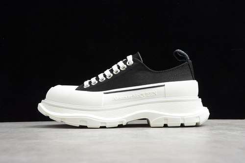 【580】[JCMQ900831C]-[ALEXANDER MCQUEEN SHOES BLACK/WHITE]-[WOMAN:36-39]