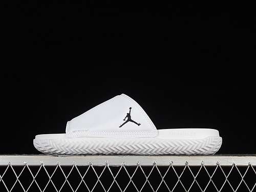 【130】[DC9835-110]-[AIR JORDAN PLAY SLIDE WHITE/PHOTON DUST/BLACK]-[WOMAN:36-39]-[MAN:40-45]
