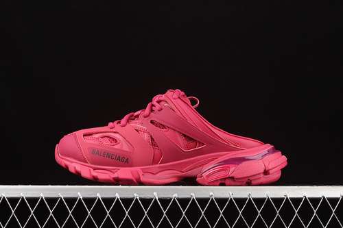 【530】[W3CP35600]-[BA*LEN*CIAGA TRACK MULE ROSE RED/ROSE RED/ROSE RED]-[WOMAN:35-39]-[MAN:40-46]