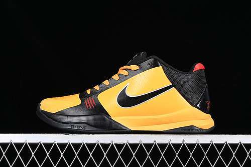 【320】[CD4991-700]-[ZOOM KOBE 5 CHAOS BLACK/GOLD]-[MAN:40-46]