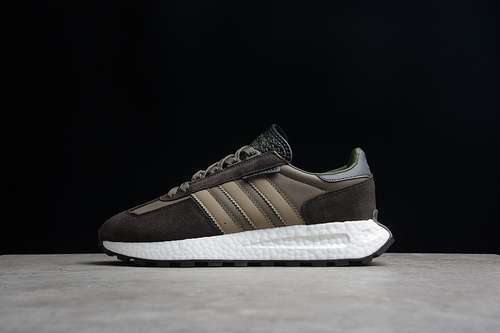 【300】[GW4411]-[RETROPY E5 SHOES BROWN/OLIVE/CLOUD WHITE]-[WOMAN:36-39]-[MAN:40-45]
