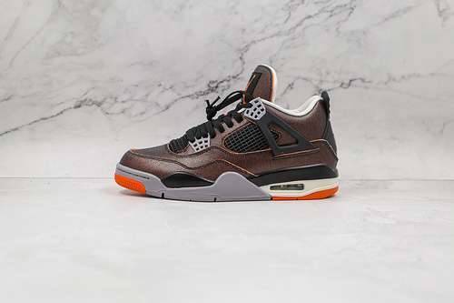 【520】[CW7183-100]-[AIR JORDAN 4 RETRO STARFISH SAIL/BLACK/STARFISH/LIGHT SMOKE GREY]-[MAN:40-47.5]