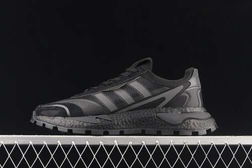 【320】[H03087]-[RETROPY P9 SHOES CORE BLACK/CORE BLACK/GREY]-[WOMAN:36-39]-[MAN:40-45]