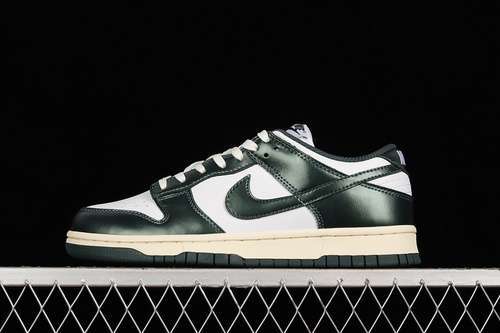 【300】[DQ8580-100]-[DUNK LOW VINTAGE GREEN WHITE/PRO GREEN/COCONUT MILK]-[WOMAN:36-39]-[MAN:40-47.5]