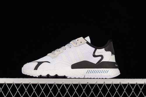 【280】[FV3859]-[NITE JOGGER BOOST SHOES CLOUD WHITE/CLOUD WHITE/CORE BLACK]-[WOMAN:36-39]-[MAN:40-45]