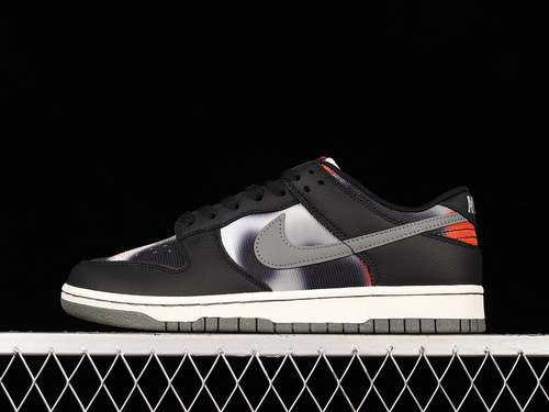 【330】[DM0108-001]-[DUNK LOW &#x27;GRAFFITI PACK - BLACK RED&#x27;]-[UNISEX:36-47.5]