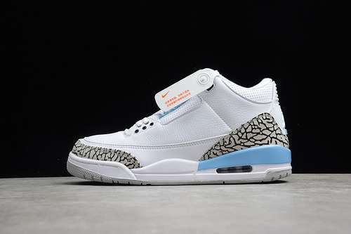 【360】[CT8532-104]-[AIR JORDAN 3 RETRO UNC WHITE/VALOR BLUE-TECH GREY]-[MAN:40-45]