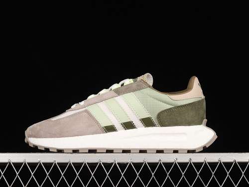 【300】[HP7742]-[RETROPY E5 SHOES LIGHT GREY/DARK GREEN/CLOUD WHITE]-[WOMAN:36-39]-[MAN:40-45]