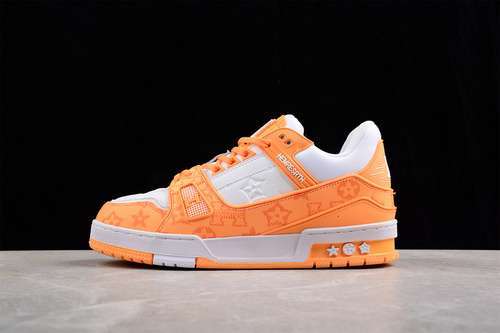 【360】[L*V X HEMRESRTH SNEAKERS ORANGE/WHITE/ORANGE]-[WOMAN:36-39]-[MAN:40-46]