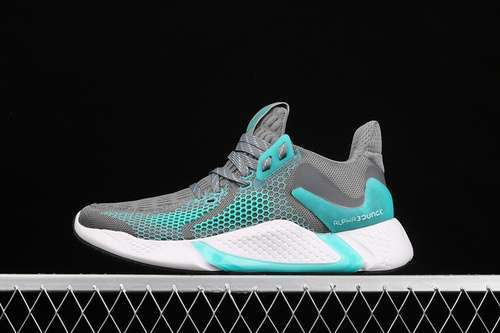 【280】[CG5581]-[ALPHABOUNCE BEYOND SHOES LIGHT GREY/CLOUD WHITE/BLUE]-[WOMAN:36-39]-[MAN:40-45]