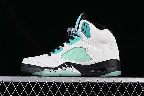【380】[CN2932-100]-[AIR JORDAN 5 ISLAND GREEN WHITE/GREEN/BLACK]-[WOMAN:36-39]-[MAN:40-47.5]