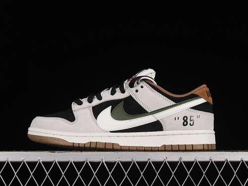 【330】[DO9457-123]-[SB DUNK LOW 85 BLACK/GREY/WHITE/GREEN]-[WOMAN:36-39]-[MAN:40-46]