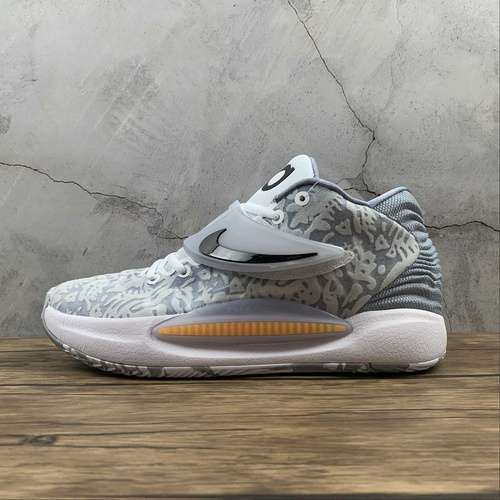【360】[CZ0170-100]-[KD 14 EP HOME WHITE/WOLF GREY/MELON TINT/BLACK]-[MAN:40-46]