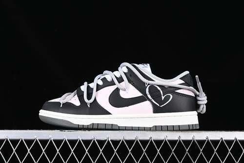 【310】[DD1503-117]-[DUNK LOW SB WHITE/BLACK/PINK]-[WOMAN:35.5-39]-[MAN:40-44]