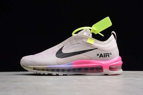 【430】[AJ4585-600]-[GT OW X AIR MAX 97 QUEEN NY ELEMENTAL ROSE/BLACK]-[MAN:40-46]