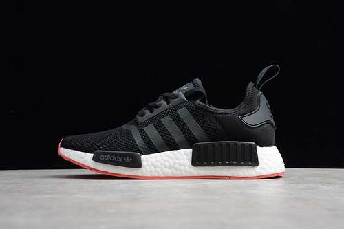 【300】[CQ2413]-[NMD R1 CORE BLACK/TRACE SCARLET]-[MAN:39-45]