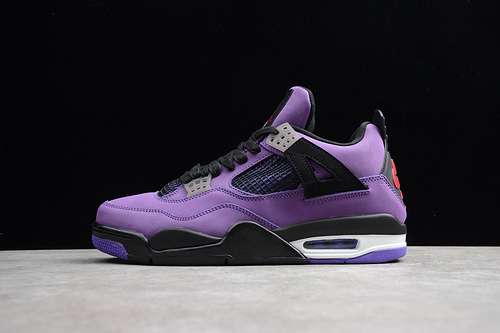 [101-99-110]-[308497-510]-[TRAVIS SCOTT X AIR JORDAN 4 PURPLE/WHITE/BLACK]-[MAN:40-48]