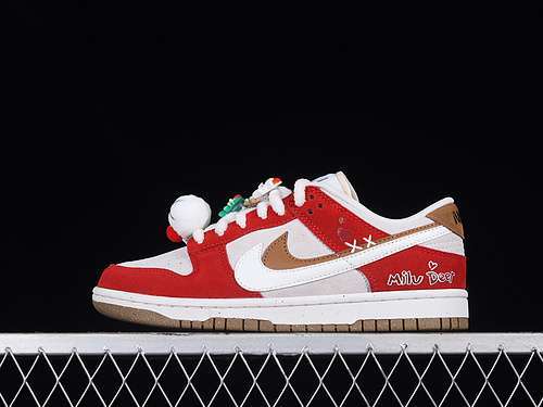 【400】[DO9457-112]-[SB DUNK LOW 85 WHITE/BROWN/RED]-[WOMAN:36-39]-[MAN:40-44]