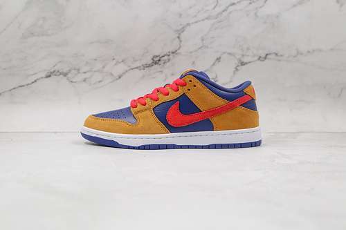 【380】[BQ6817-700]-[SB DUNK LOW PELLE HAT WHEAT/LIGHT FUSION RED/DARK PURPLE]-[MAN:39-47]