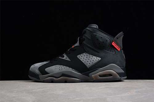 【550】[CK1229-001]-[PARIS SAINT-GERMAIN X AIR JORDAN 6 RETRO IRON GREY/INFRARED 23-BLACK]