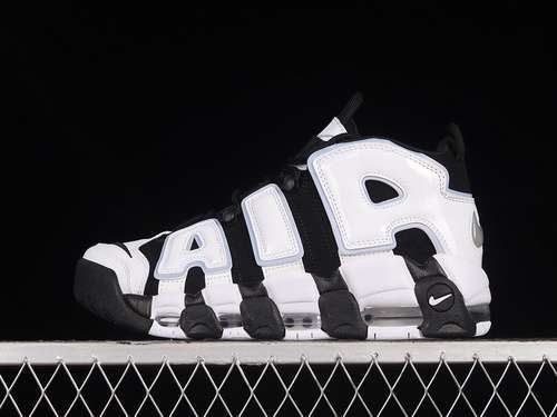 【340】[DV0819-001]-[AIR MORE UPTEMPO BLACK/WHITE/MULTI-COLOR/COBALT BLISS ]-[WOMAN:36-39]-[MAN:40-46]