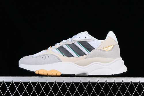 【280】[FZ6604]-[ORIGINALS RETROPY F90 WHITE/GREEN/GREY/BLACK]-[WOMAN:36-39]-[MAN:40-45]