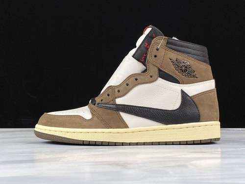 【620】[CD4487-100]-[GT AIR JORDAN 1 HIGH OG TRAVIS SCOTT SP DARK MOCHA/BLACK/WHITE]
