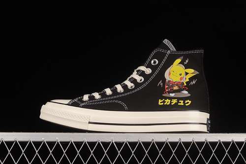 【240】[162050C]-[CHUCK TAYLOR ALL-STAR 1970S X POKEMON BLACK/BLACK/EGRET]-[WOMAN:35-39.5]-[MAN:40-44]