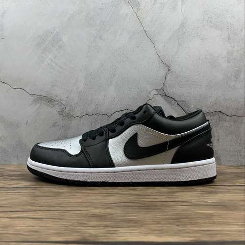 【290】[DA5551-001]-[AIR JORDAN 1 LOW SE SILVER TOE BLACK/METALLIC SILVER/WHITE]-[UNSIEX:36-46]