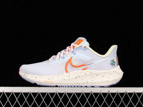 【290】[DX6047-181]-[AIR ZOOM PEGASUS 39 WHITE/ICE BLUE-ORANGE]-[WOMAN:36-40]