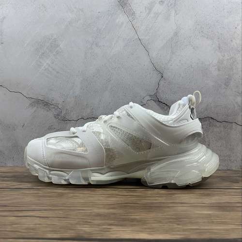 【650】[BA*LEN*CIAGA TRACK 2.0 SNEAKERS WHITE/WHITE/WHITE]-[WOMAN:35-39]-[MAN:40-45]