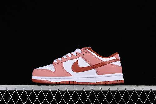 【280】[FQ8876-618]-[DUNK LOW SB RED STARDUST RED STARDUST/RUGGED ORANGE/WHITE]-[WOMAN:36-40]