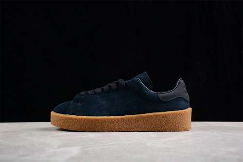【280】[FZ6439]-[ADIDAS STAN SMITH CREPE CORE BLACK/CORE BLACK/SUPPLIER COLOUR]-[UNSIEX:36-45]