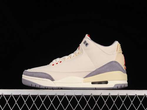 【340】[DH7139-100]-[AIR JORDAN 3 RETRO SE MUSLIN/UNIVERSITY RED/CEMENT GREY/SAIL]-[MAN:40-46]