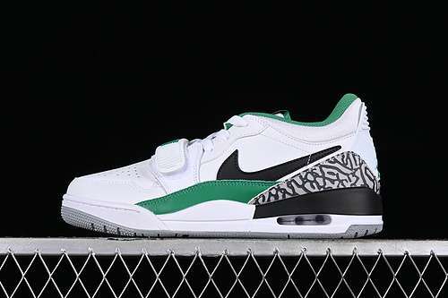 【280】[FN3406-101]-[AIR JORDAN LEGACY AJ312 WHITE/GREY/BLACK/GREEN]-[WOMAN:36-39]-[MAN:40-46]