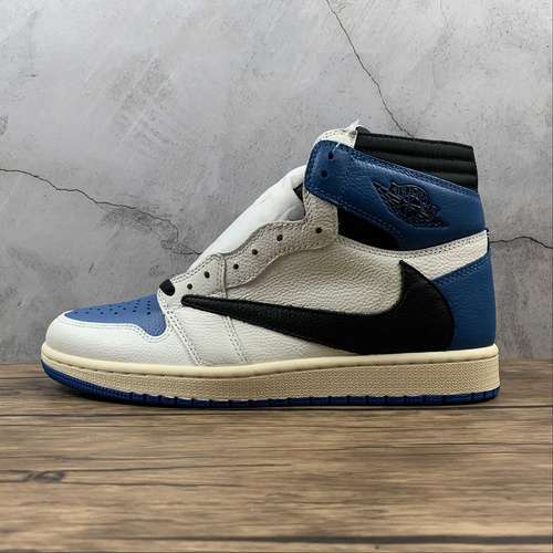 【550】[DH3227-105]-[FRAGMENT DESIGN X TRAVIS SCOTT X AIR JORDAN 1 RETRO HIGH SAIL/BLACK]