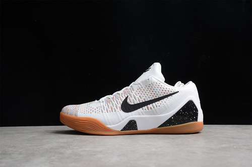 【360】[698595-109]-[KOBE 9 PREMIUM HTM MILAN WHITE GUM WHITE/BLACK-MULTI-COLOR]-[MAN:40-46]